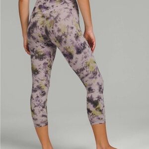 lululemon athletica Tie-Dye Leggings - Purple and Green